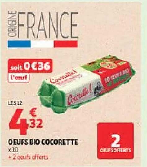 ŒUFS BIO COCORETTE