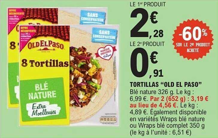 Old El Paso 8 Tortillas