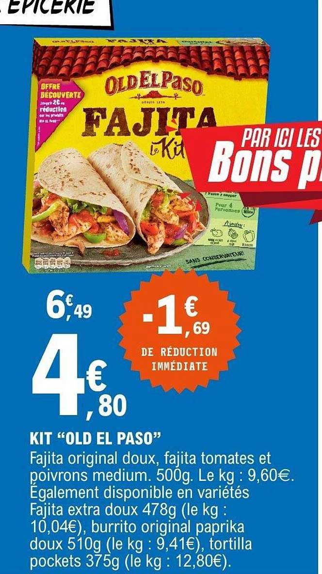 Old El Paso Fajita le Kit