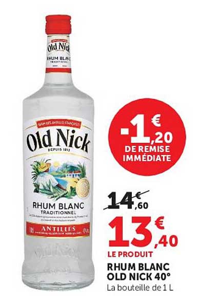 Old Nick Rhum Blanc
