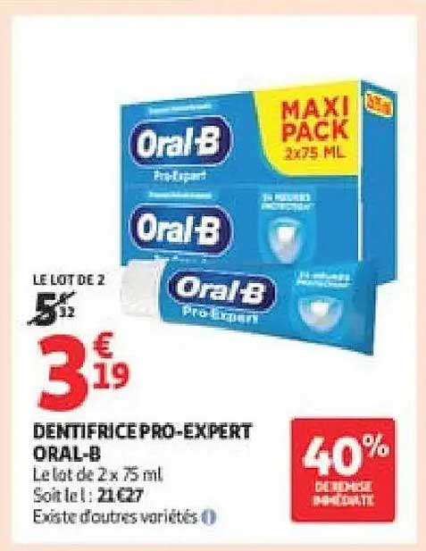 Oral-B Dentifrice Pro-Expert