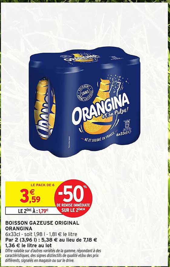 Orangina et sa Pulpe!