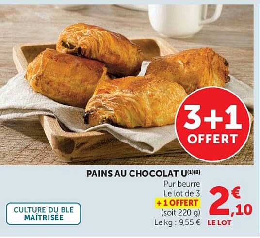 PAINS AU CHOCOLAT U