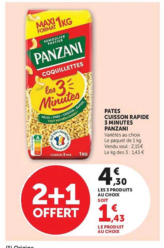 PANZANI Coquillettes