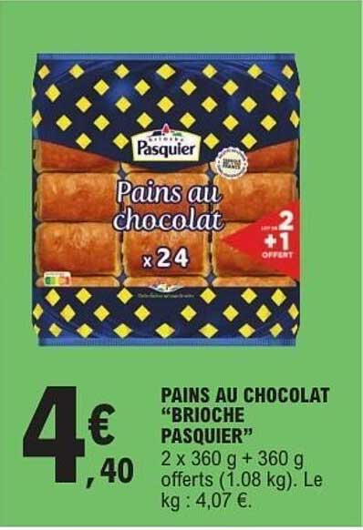 Pasquier Pains au chocolat