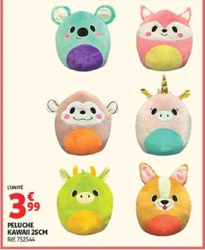 PELUCHE KAWAII 25CM