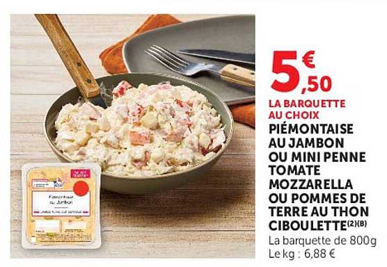 PIÉMONTAISE AU JAMBON