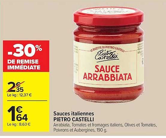 Pietro Castelli Sauce Arrabbiata