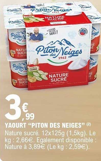 Piton des Neiges Nature sucré