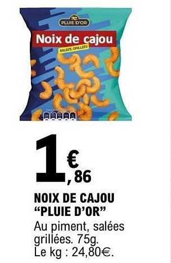Pluie d’Or Noix de cajou