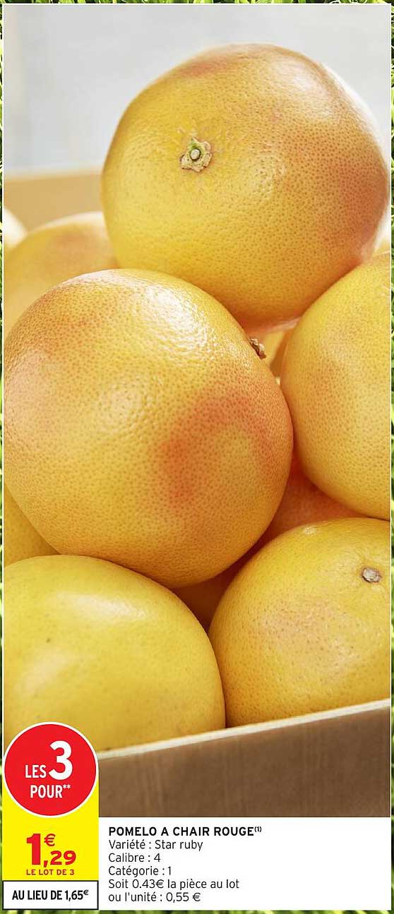 POMELO A CHAIR ROUGE