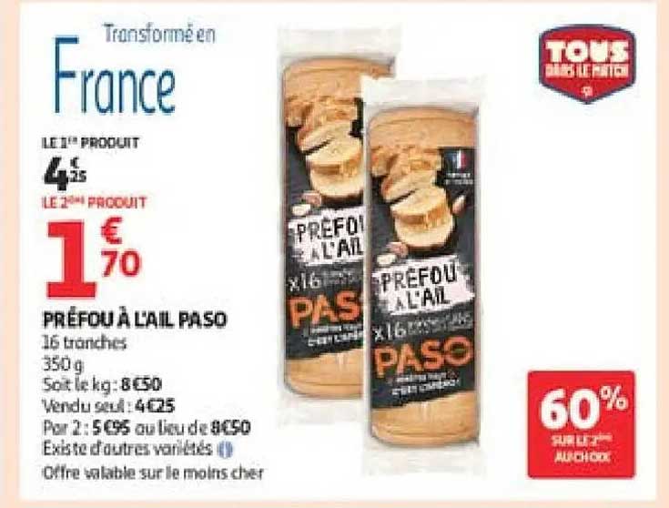 PRÉFOU À L'AIL PASO