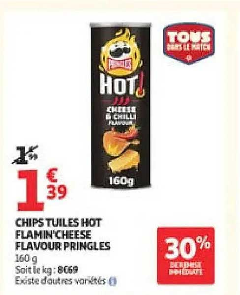 Pringles Hot Flamin' Cheese