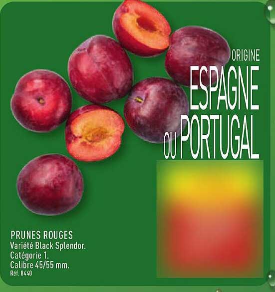 Prunes rouges