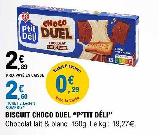P’tit Deli Choco Duel