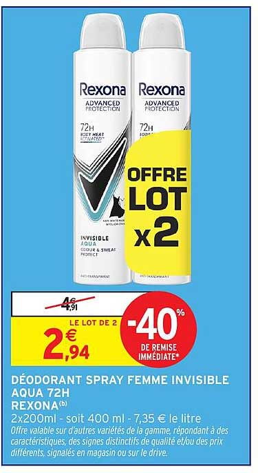 Rexona Advanced Protection