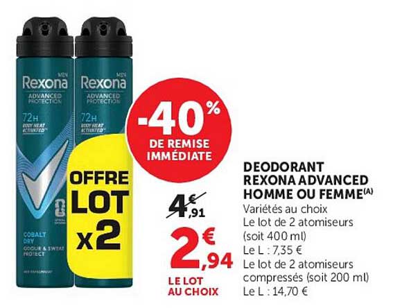 Rexona Advanced Protection