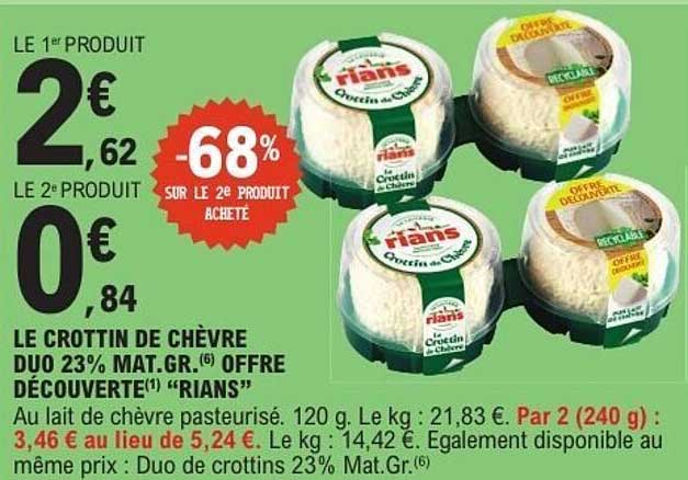 Rians Crottin de Chèvre