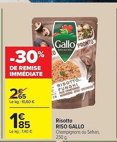 Riso Gallo Risotto Funghi