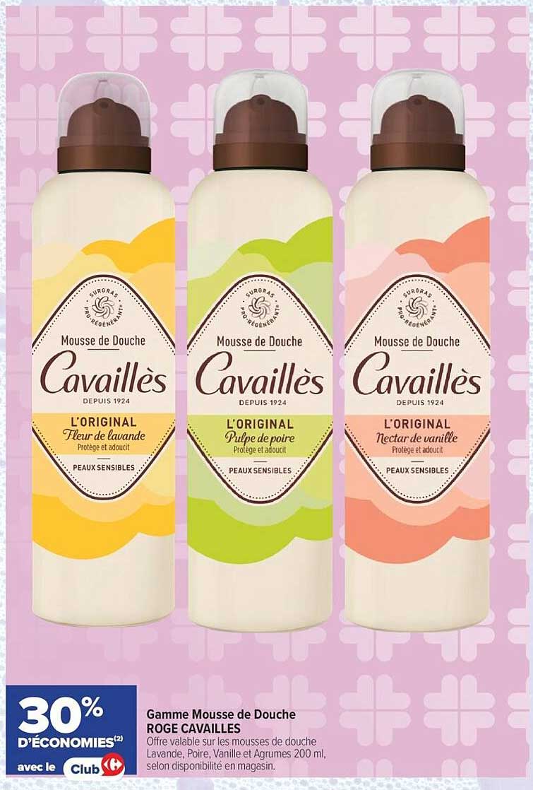 Roge Cavaillès Mousse de Douche