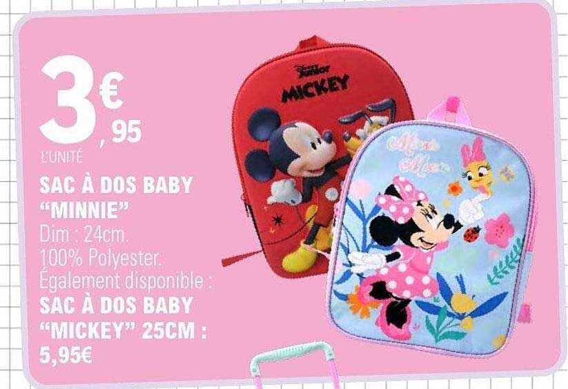 SAC À DOS BABY “MINNIE”