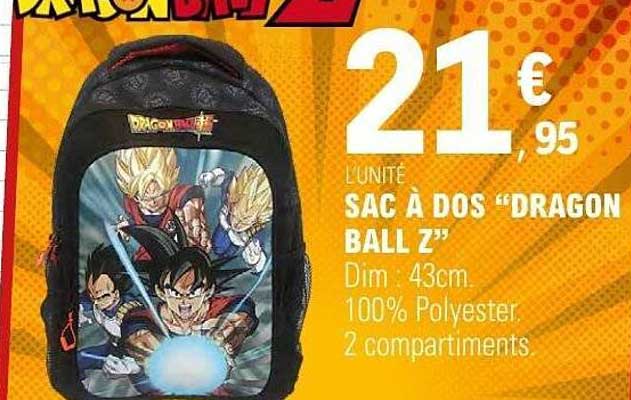 SAC À DOS "DRAGON BALL Z