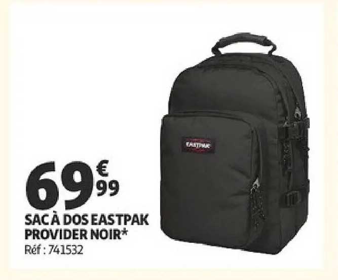 SAC À DOS EASTPAK PROVIDER NOIR