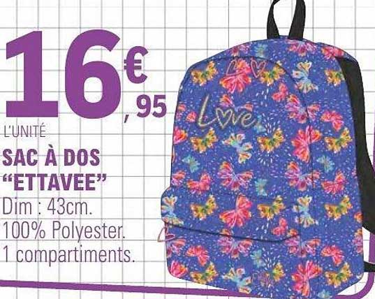 SAC À DOS “ETTAVEE”