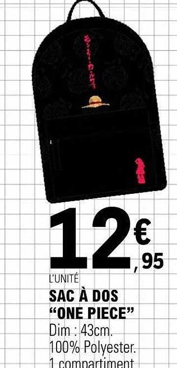 SAC À DOS "ONE PIECE
