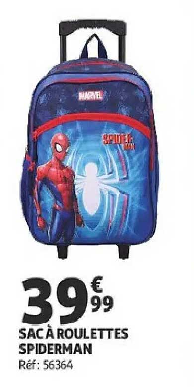 SAC À ROULETTES SPIDERMAN