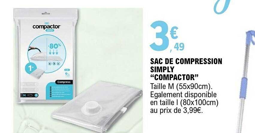 SAC DE COMPRESSION SIMPLY “COMPACTOR”