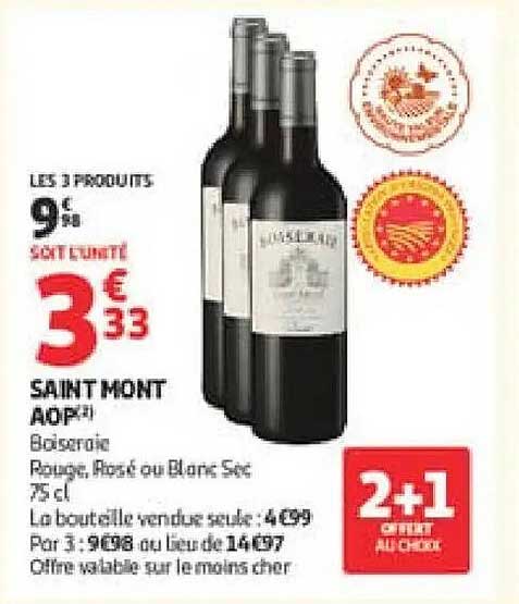 SAINT MONT AOP