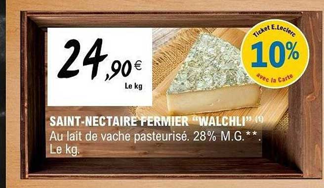 SAINT-NECTAIRE FERMIER "WALCHLI