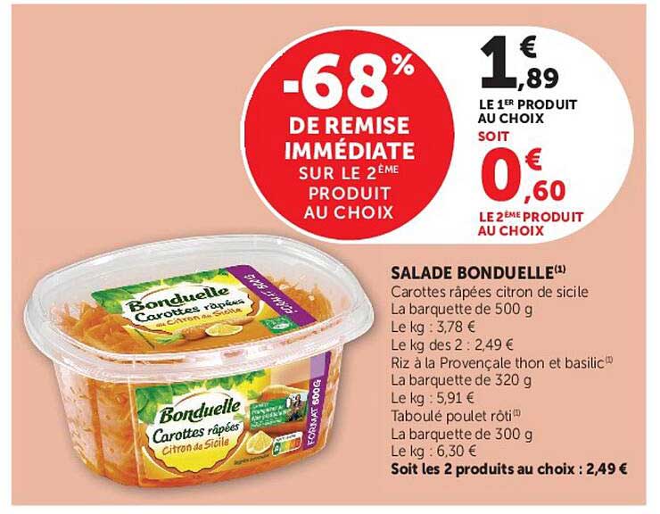 Salade Bonduelle