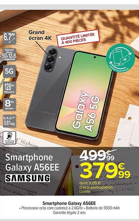 Samsung Smartphone Galaxy A56EE