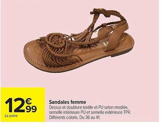 Sandales femme
