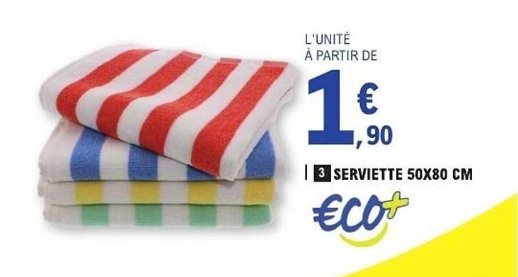 SERVIETTE 50X80 CM