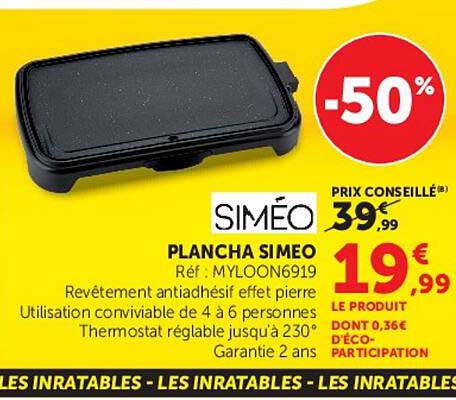 SIMÉO PLANCHA SIMEO