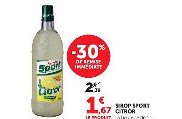 SIROP SPORT CITROR