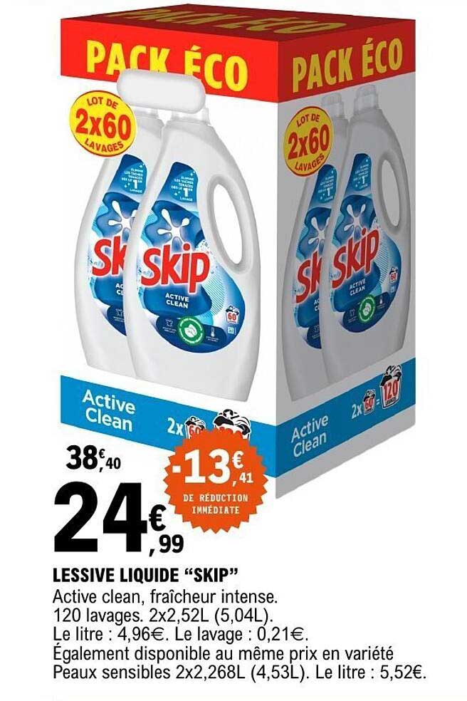 Skip Active Clean