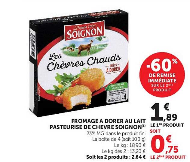 Soignon Les Chèvres Chauds