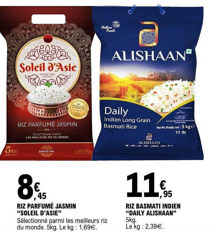 Soleil d’Asie Riz parfumé Jasmin