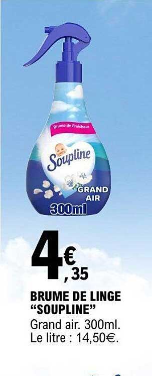 Soupline Brume de linge