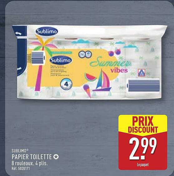 Sublimo Papier toilette