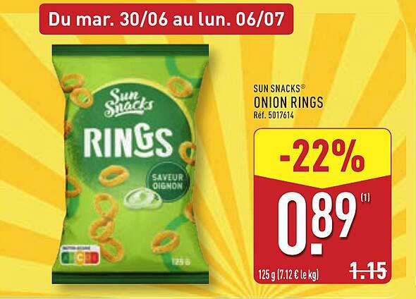 Sun Snacks Onion Rings