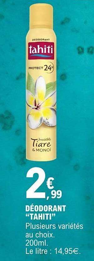 Tahiti Déodorant