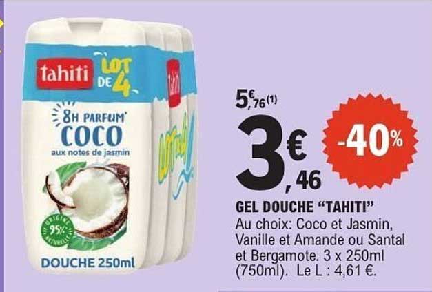 Tahiti LOT DE 4