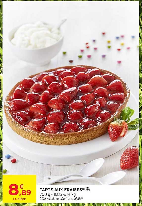 TARTE AUX FRAISES