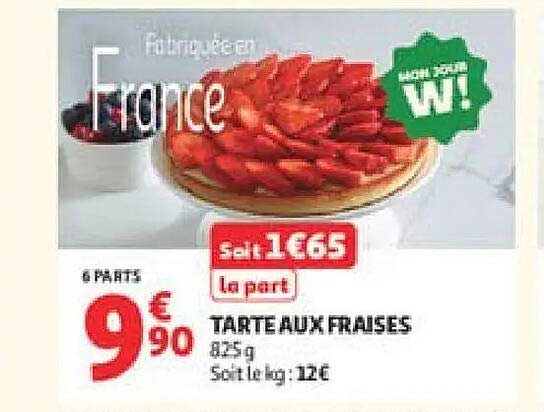TARTEAUX FRAISES