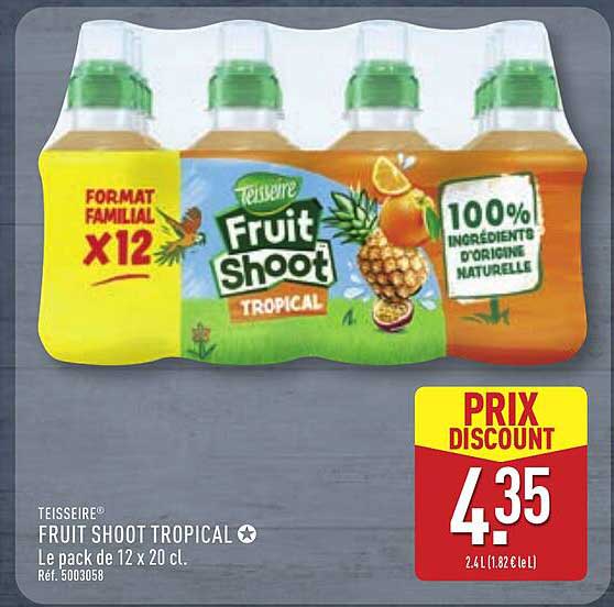 Teisseire Fruit Shoot Tropical